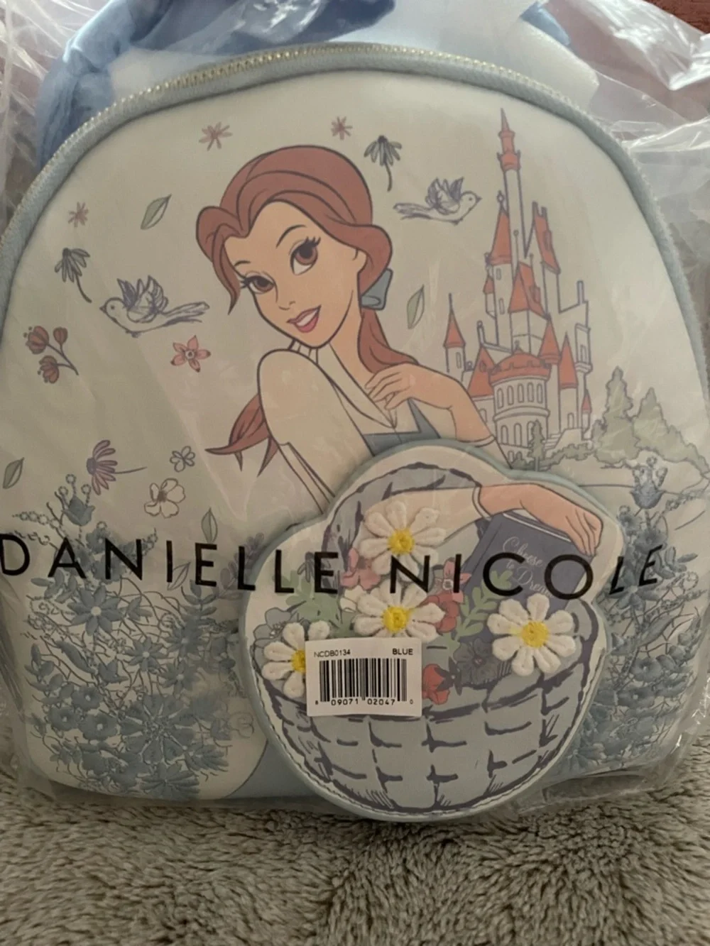 Danielle Nicole Beauty and the Beast Anniversary Backpack - Picture 7 of 12